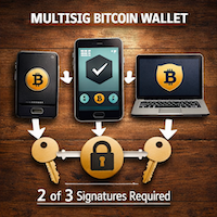 Bitcoin multisig hardware wallet setup