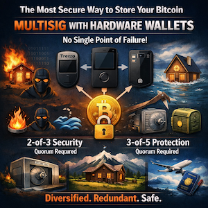 multisignature with hardware wallets